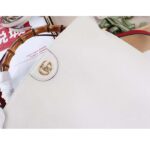 Gucci Unisex Diana Small Shoulder Bag White Leather Double G – Image 8