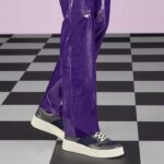 Gucci Unisex GG Lace Up Sneaker Grey Leather Blue Black GG Canvas - immagine 11