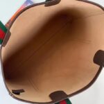 Gucci Unisex Ophidia GG Small Tote Bag Beige Ebony GG Supreme Canvas - Image 9