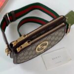 Gucci Women Blondie GG Mini Bag Beige Ebony GG Supreme Canvas – Bild 5