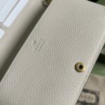 Gucci Women GG Chain Wallet Interlocking G Python Bow Light Pink Leather – Bild 10