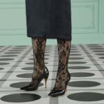 Gucci Women GG High Heel Pump Black Leather Pointed Toe 10 CM Heel - Image 11