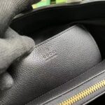 Gucci Women GG Jackie 1961 Small Natural Grain Tote Black Leather Medium Size - immagine 10