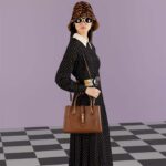 Gucci Women GG Jackie 1961 Small Natural Grain Tote Brown Leather Medium Size - immagine 11