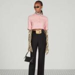 Gucci Women GG Marmont Shoulder Bag Black Matelassé Chevron Leather - Bild 12