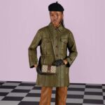 Gucci Women Ophidia GG Mini Bag Beige Ebony GG Supreme Canvas Double G - Image 11