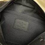 Louis Vuitton LV Men Mini Soft Trunk Bag Black Taurillon Cowhide Leather - Imagen 10