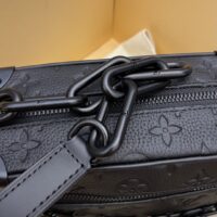 Louis Vuitton LV Men Mini Soft Trunk Bag Black Taurillon Cowhide Leather (2)