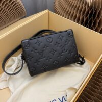 Louis Vuitton LV Men Mini Soft Trunk Bag Black Taurillon Cowhide Leather (2)