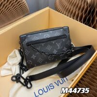 Louis Vuitton LV Men Mini Soft Trunk Bag Monogram Eclipse Coated Canvas (2)