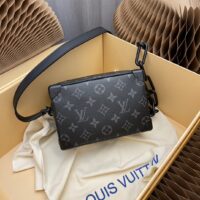 Louis Vuitton LV Men Mini Soft Trunk Bag Monogram Eclipse Coated Canvas (2)