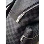 Louis Vuitton LV Unisex Discovery Backpack PM Black Graphite Damier Infini Cowhide Leather - Image 7