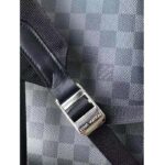 Louis Vuitton LV Unisex Discovery Backpack PM Black Graphite Damier Infini Cowhide Leather - Image 8