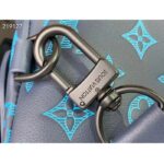 Louis Vuitton LV Unisex Duo Slingbag Navy River Blue Calf Leather - Image 8
