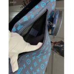 Louis Vuitton LV Unisex Duo Slingbag Navy River Blue Calf Leather - Image 9