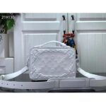 Louis Vuitton LV Unisex Handle Soft Trunk Optic White Calf Leather - Image 2