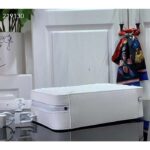 Louis Vuitton LV Unisex Handle Soft Trunk Optic White Calf Leather - Image 5