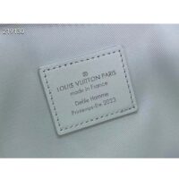 Louis Vuitton LV Unisex Handle Soft Trunk Optic White Calf Leather (9)