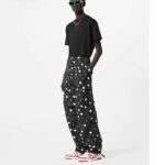 Louis Vuitton LV Unisex LV x YK LV Trainer Sneaker Red Calf Leather Rubber - Image 11