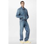 Louis Vuitton LV Unisex LV x YK LV Trainer Sneaker Yellow Calf Leather Rubber - Image 12