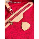 Louis Vuitton LV Unisex LV x YK Neverfull MM Monogram Coated Canvas Faces Print Embroidery - immagine 9