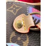 Louis Vuitton LV Unisex LV x YK Neverfull MM Monogram Coated Canvas Faces Print Embroidery - immagine 10