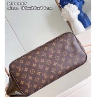 Louis Vuitton LV Unisex LV x YK Neverfull MM Monogram Coated Canvas Faces Print Embroidery (5)
