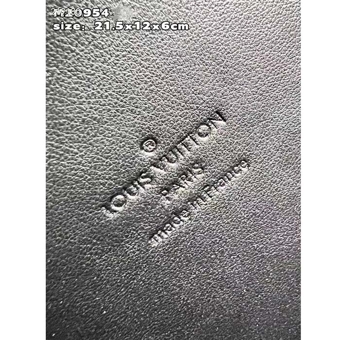 Louis Vuitton LV Unisex Neo Wallet Trunk Black Monogram Eclipse Coated Canvas (5)