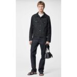 Louis Vuitton LV Unisex Oasis Mule Eclipse Black Monogram Grained Calf Leather Rubber – Bild 11