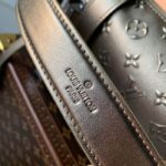 Louis Vuitton LV Unisex Side Trunk Handbag Light Gold Calfskin - immagine 10