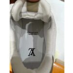 Louis Vuitton LV Unisex Skate Sneaker Beige Mix Materials Double Laces Rubber – Bild 9