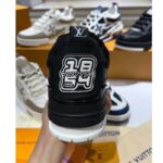 Louis Vuitton LV Unisex Skate Sneaker Black Mix Materials Double Laces Rubber - Bild 8