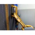 Louis Vuitton LV Unisex Soft Trunk Wearable Wallet Dark Shadow Gray Calf Leather - Imagen 6