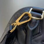 Louis Vuitton LV Women Alma BB Handbag Black Quilted Embroidered Smooth Calf Leather - Bild 9