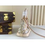 Louis Vuitton LV Women Alma BB Handbag Damier Azur Coated Canvas Cowhide Leather – Bild 5