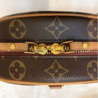 Louis Vuitton LV Women Boite Chapeau Souple MM in Monogram Coated Canvas-Brown (16)