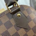 Louis Vuitton LV Women Braided Alma BB Brown Damier Ebene Coated Canvas – Bild 9