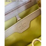 Louis Vuitton LV Women Capucines BB Handbag Beige Pink Taurillon Leather - Bild 11