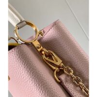 Louis Vuitton LV Women Capucines BB Powdered Beige Taurillon Leather (1)