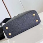Louis Vuitton LV Women Capucines Mini Handbag Black Taurillon Cowhide Leather - Bild 6