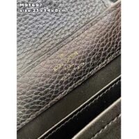 Louis Vuitton LV Women Capucines Mini Handbag Black Taurillon Cowhide Leather (10)