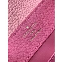 Louis Vuitton LV Women Capucines Mini Handbag Rose Chamallow Pink Taurillon Leather (1)
