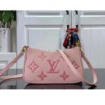 Louis Vuitton LV Women Easy Pouch Pink Monogram Empreinte Embossed Supple Grained Cowhide - Image 3