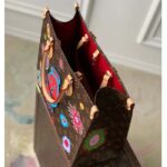 Louis Vuitton LV Women LV x YK OnTheGo MM Monogram Coated Canvas Faces Embroidery - Image 6