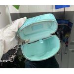 Louis Vuitton LV Women Micro Vanity Blue Monogram Empreinte Embossed Supple Grained Cowhide Leather - Imagen 6