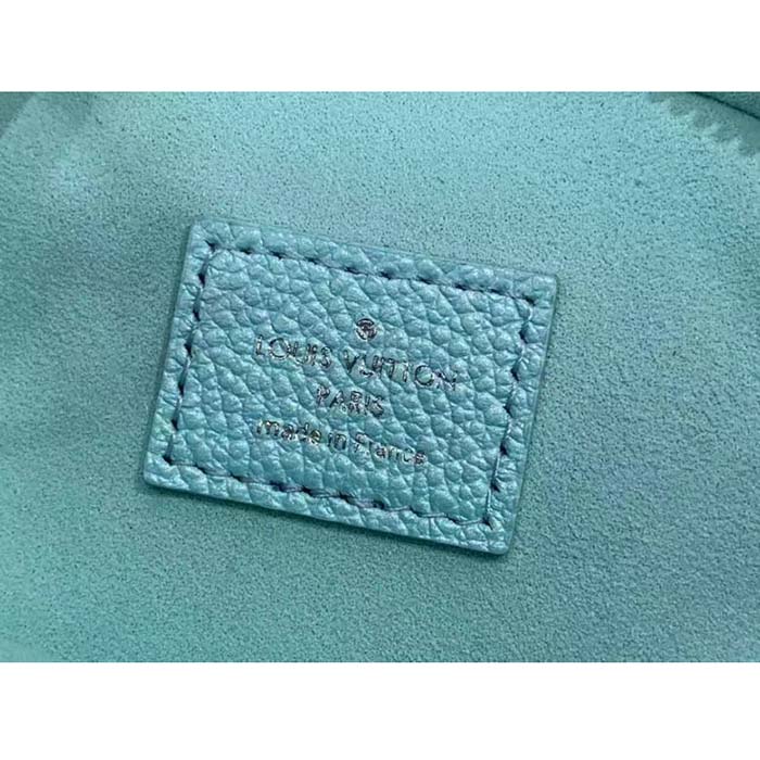 Louis Vuitton LV Women Micro Vanity Blue Monogram Empreinte Embossed Supple  Grained Cowhide Leather - LULUX