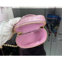 Louis Vuitton LV Women Micro Vanity Pearly Lilac Monogram Empreinte Embossed Supple Grained Cowhide (11)