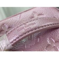 Louis Vuitton LV Women Micro Vanity Pearly Lilac Monogram Empreinte Embossed Supple Grained Cowhide (11)