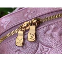 Louis Vuitton LV Women Micro Vanity Pearly Lilac Monogram Empreinte Embossed Supple Grained Cowhide (11)