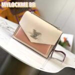 Louis Vuitton LV Women Mylockme Chain Bag Rose Quartz Trianon Soft Grained Calfskin - Image 2